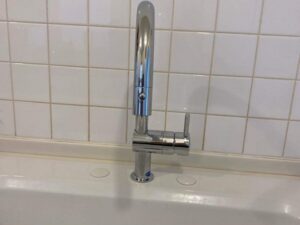 愛知キッチン取付け隊　グローエ水栓の工事　施工後